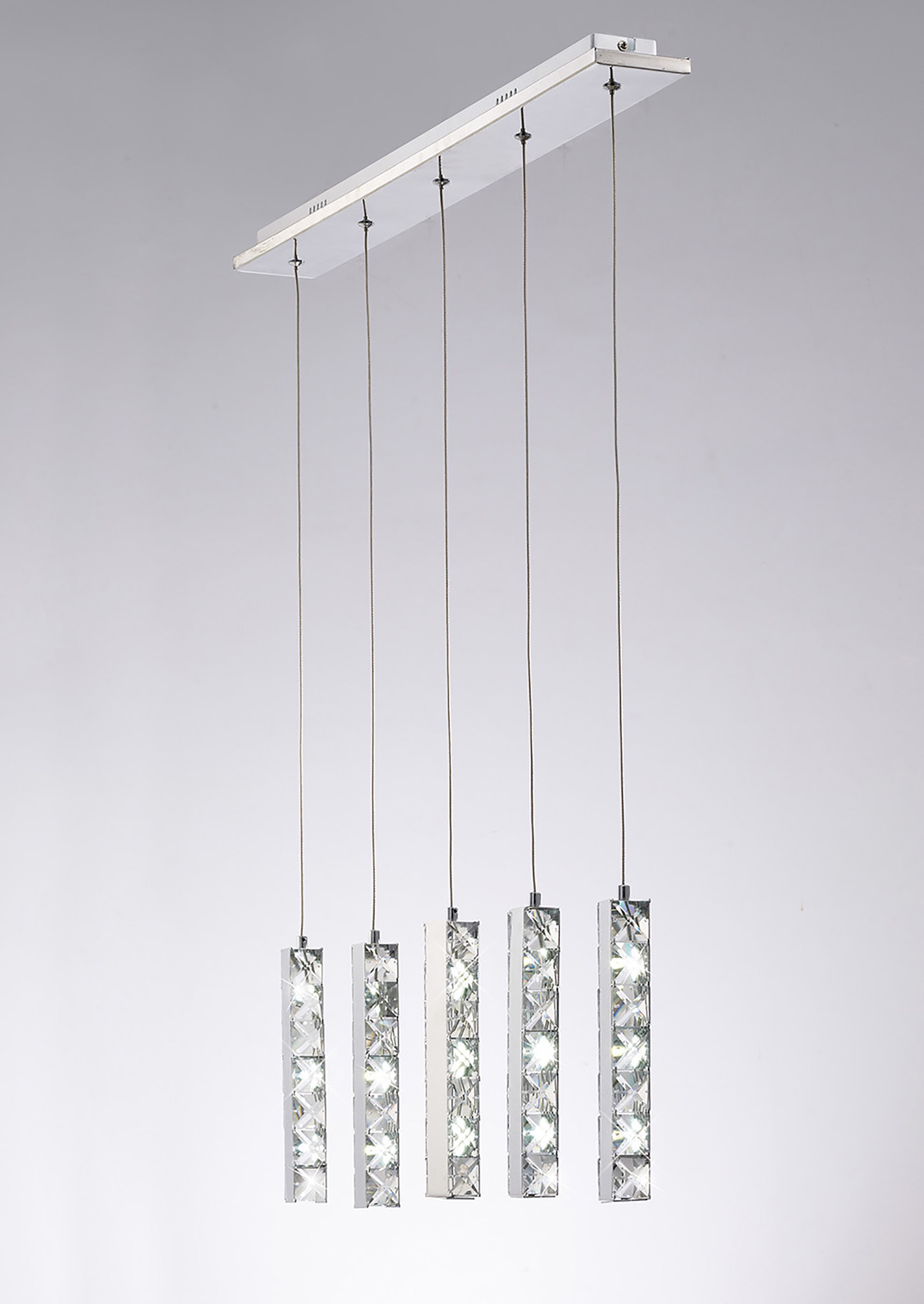 IL70035  Galaxy Crystal 15W LED Pendant Light